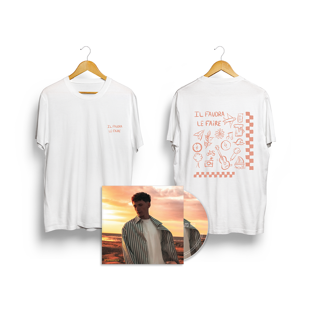 PACK CD DÉDICACÉ + T-SHIRT