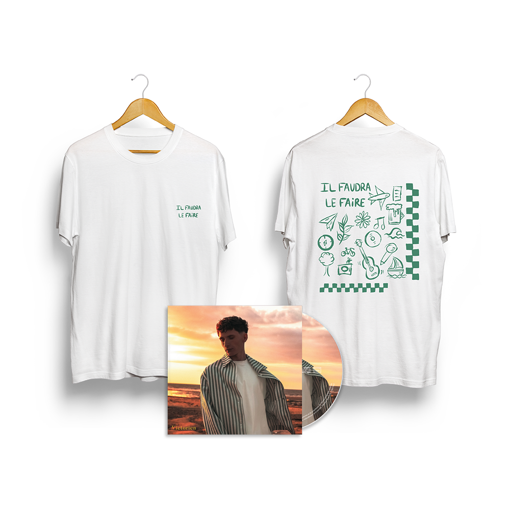 PACK CD DÉDICACÉ + T-SHIRT